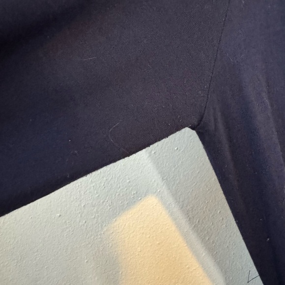 Boden Classic Knee-length Navy Wrap Dress Stretch Jersey, US size 14 - Picture 6 of 12